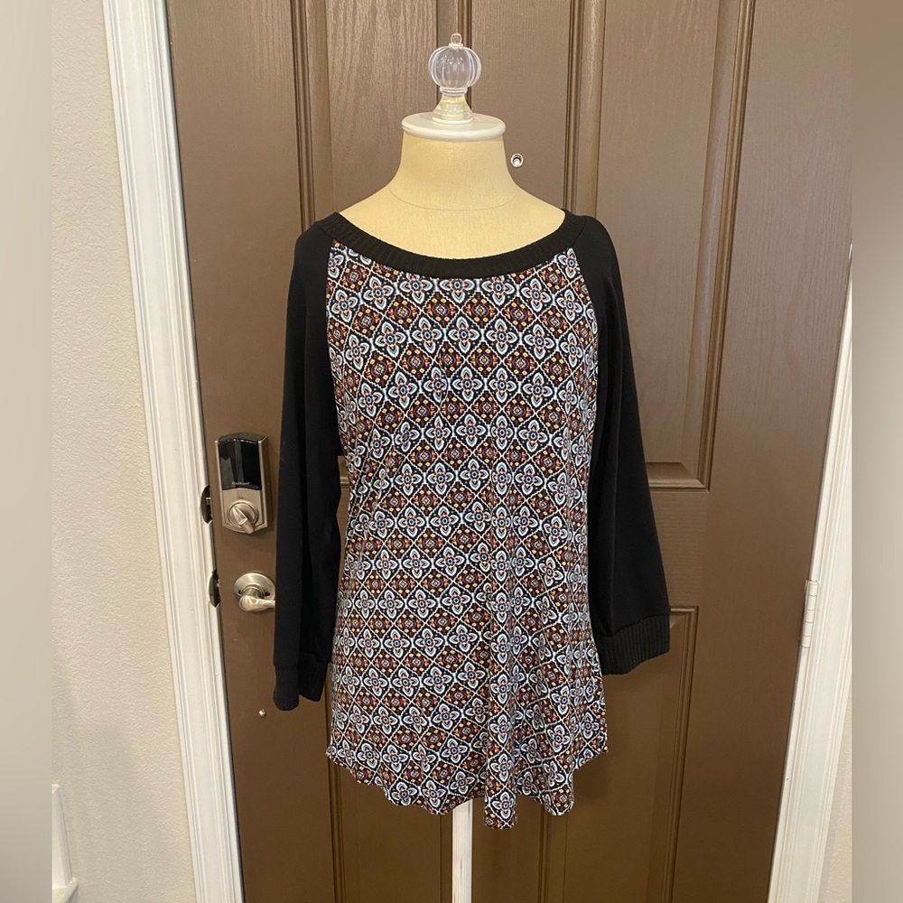 Papermoon 3/4 Sleeve Top